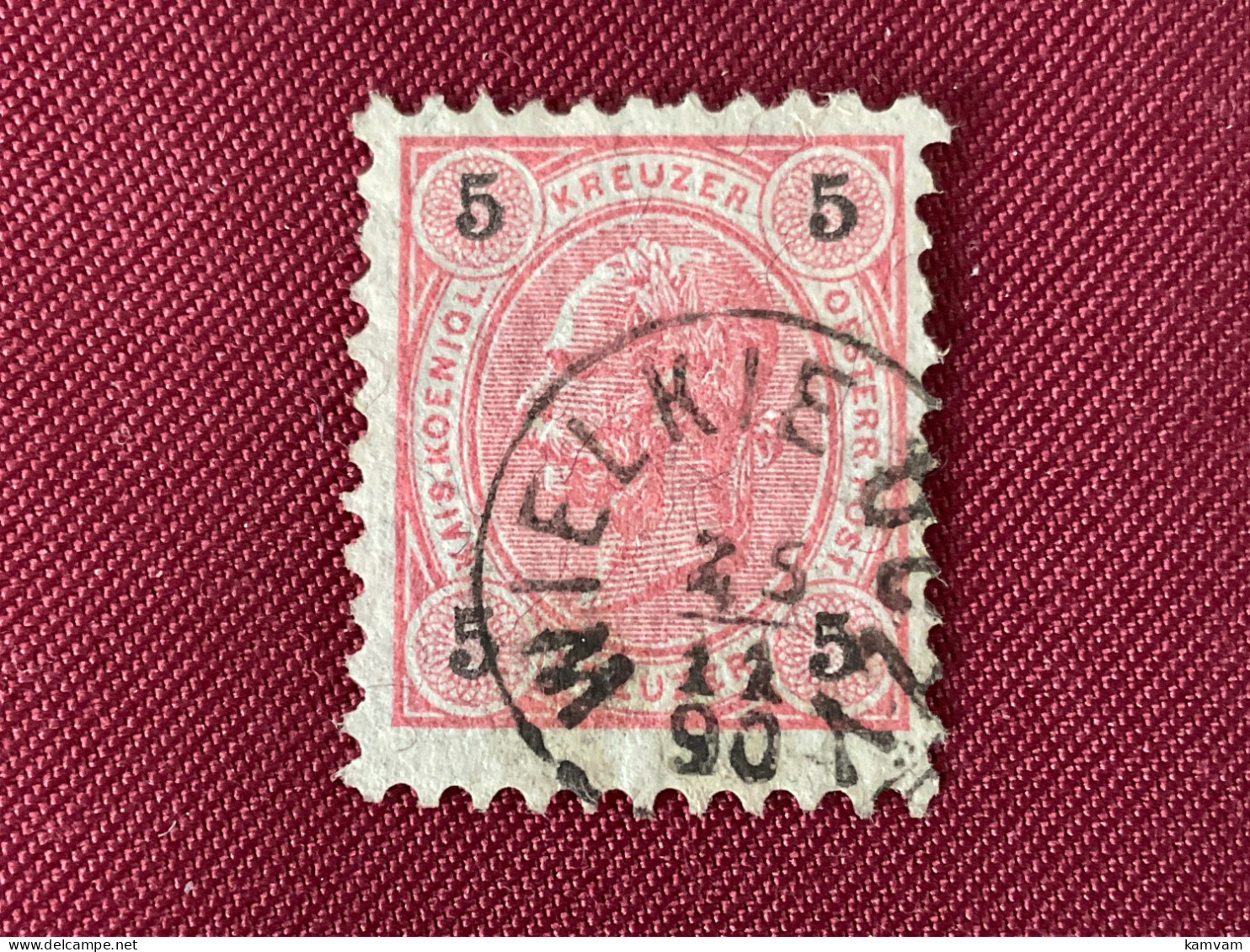 Very Rare Cancel : WIELKIE OCZY 1890 - POLSKA On Mi AT 53 Fx ( Perf 10,5) Austria - Used Stamps