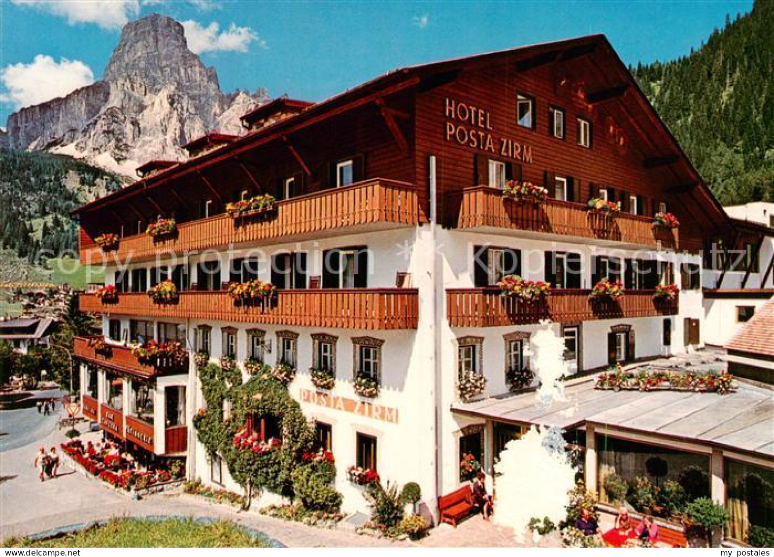 73789790 Corvara Pustertal Suedtirol IT Hotel Post Zirm Aussenansicht  - Autres & Non Classés