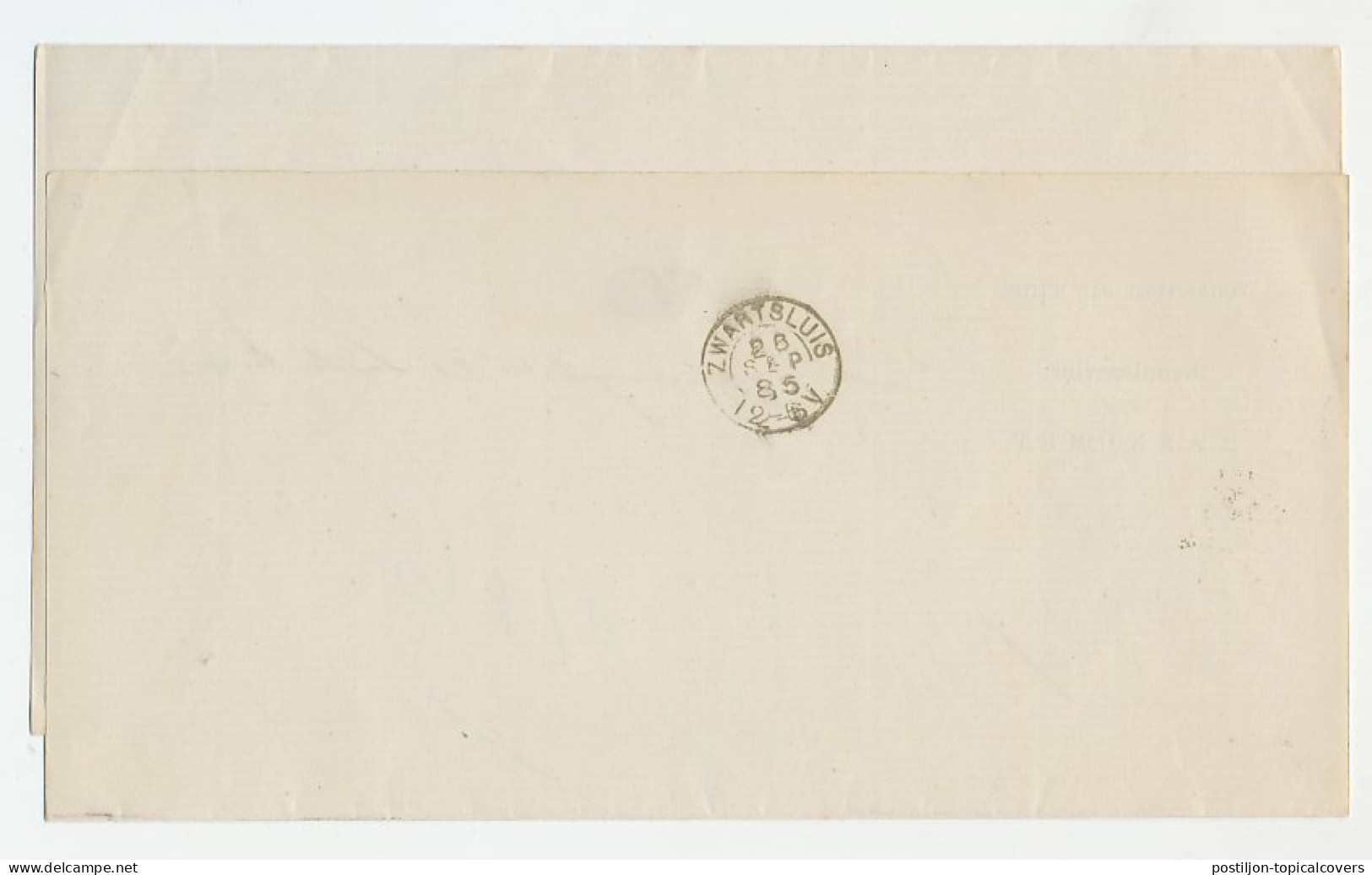 Kleinrondstempel Blesse 1885 - Unclassified