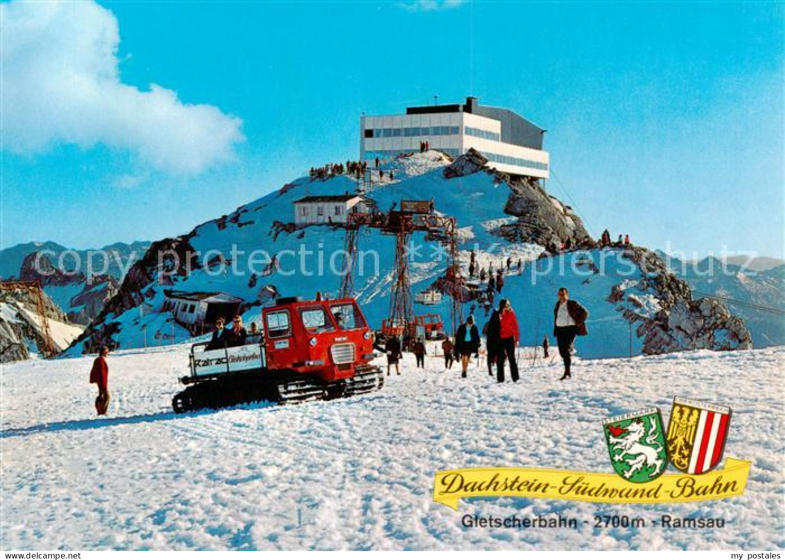 73789776 Hunerkogel 2700m Dachstein AT Gletscher-Restaurant Hunerkogel Gletscher - Altri & Non Classificati