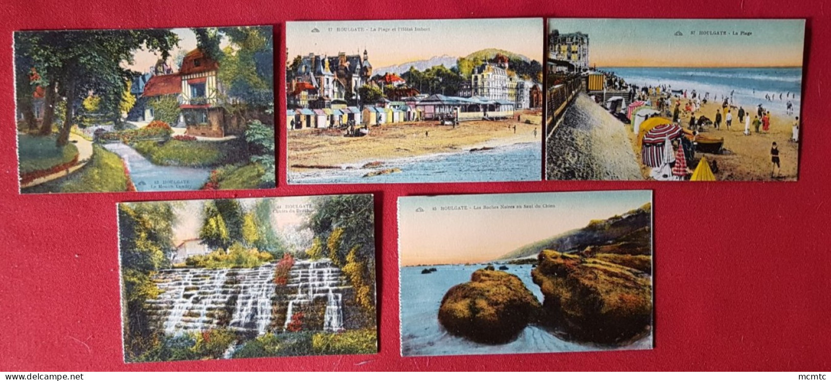 17 Cartes Provenant D'un Carnet  -  Houlgate  -( 14 -Calvados  ) - Houlgate