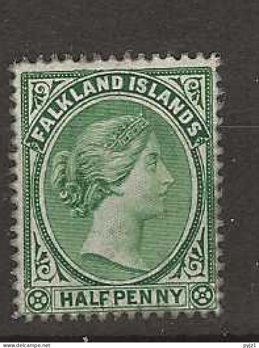 1891 MH Falkland Islands Mi  8 - Falklandinseln