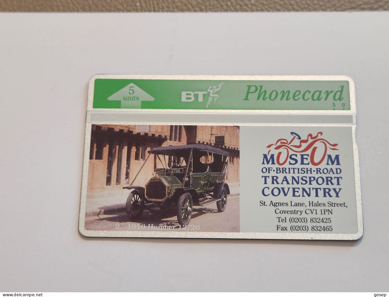 United Kingdom-(BTG-112)-Coventry Transport Museum-(2)-(128)(5units)(302E13085)(tirage-500)(price Cataloge-15.00£-mint - BT Allgemeine