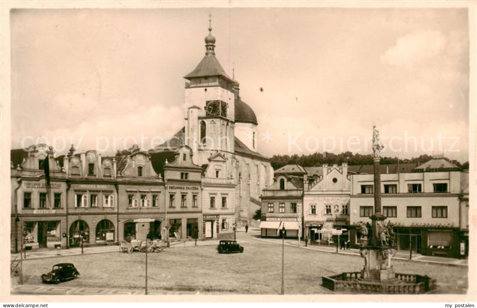 73789681 Deutsch-Brod Havlickuv-Brod Nemecky-Brod CZ Stadtplatz  - Czech Republic