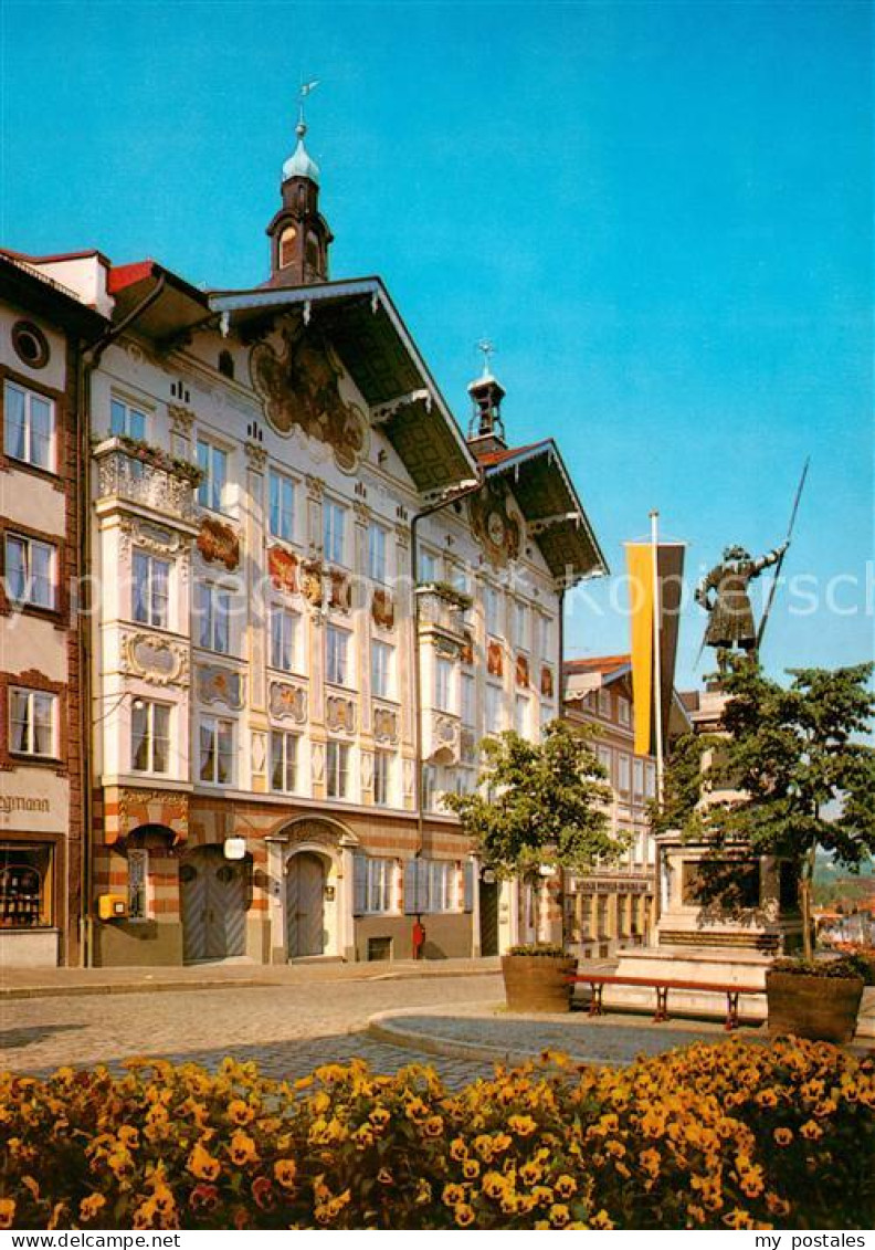 73789633 Bad Toelz Rathaus Mit Winzerer Denkmal Bad Toelz - Bad Toelz