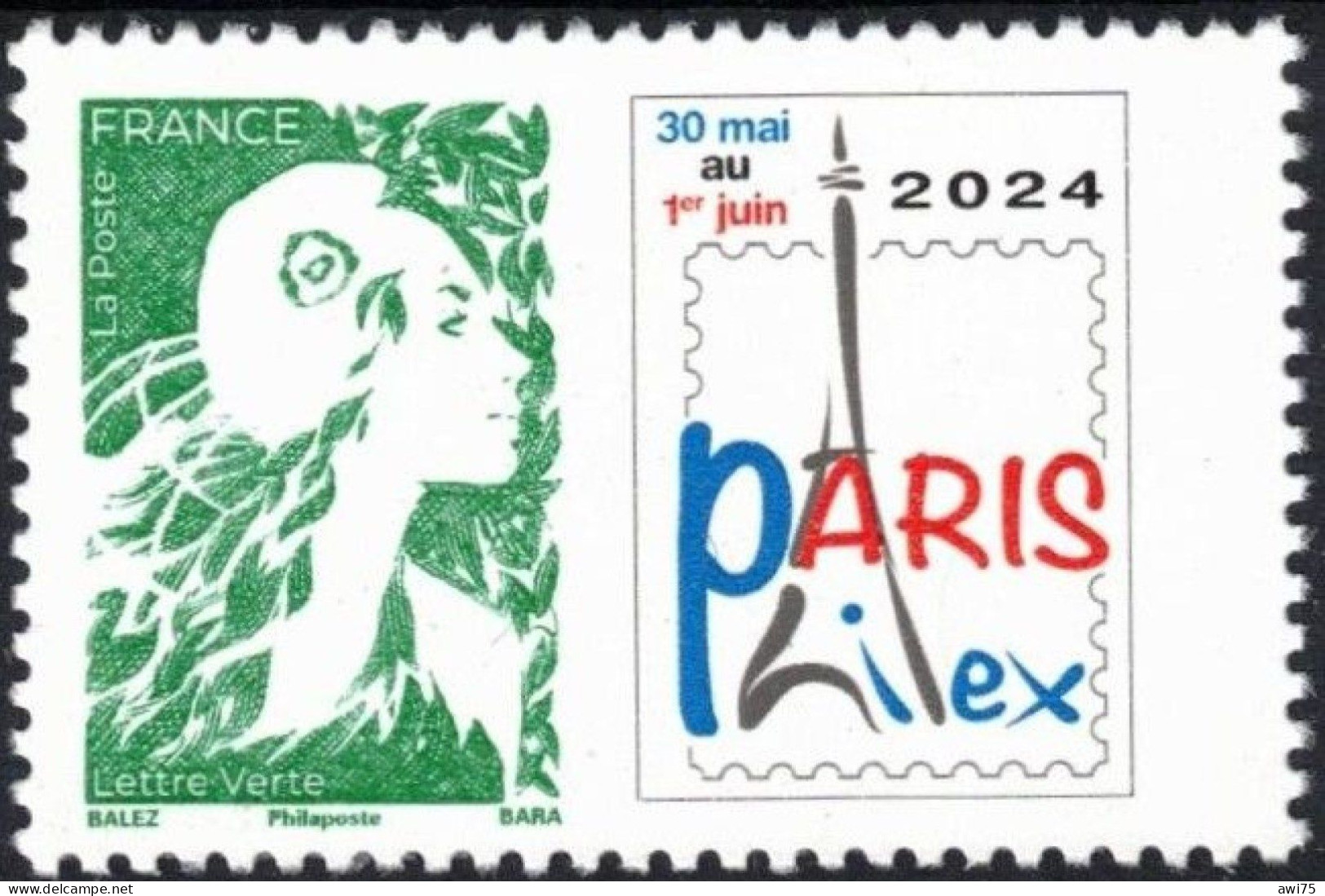 "Marianne De L'avenir - Paris Philex" 2024 - Unused Stamps