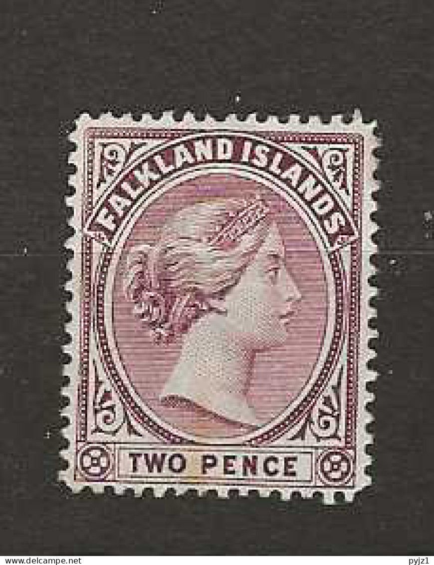 1891 MH Falkland Islands Mi 10 - Falklandinseln