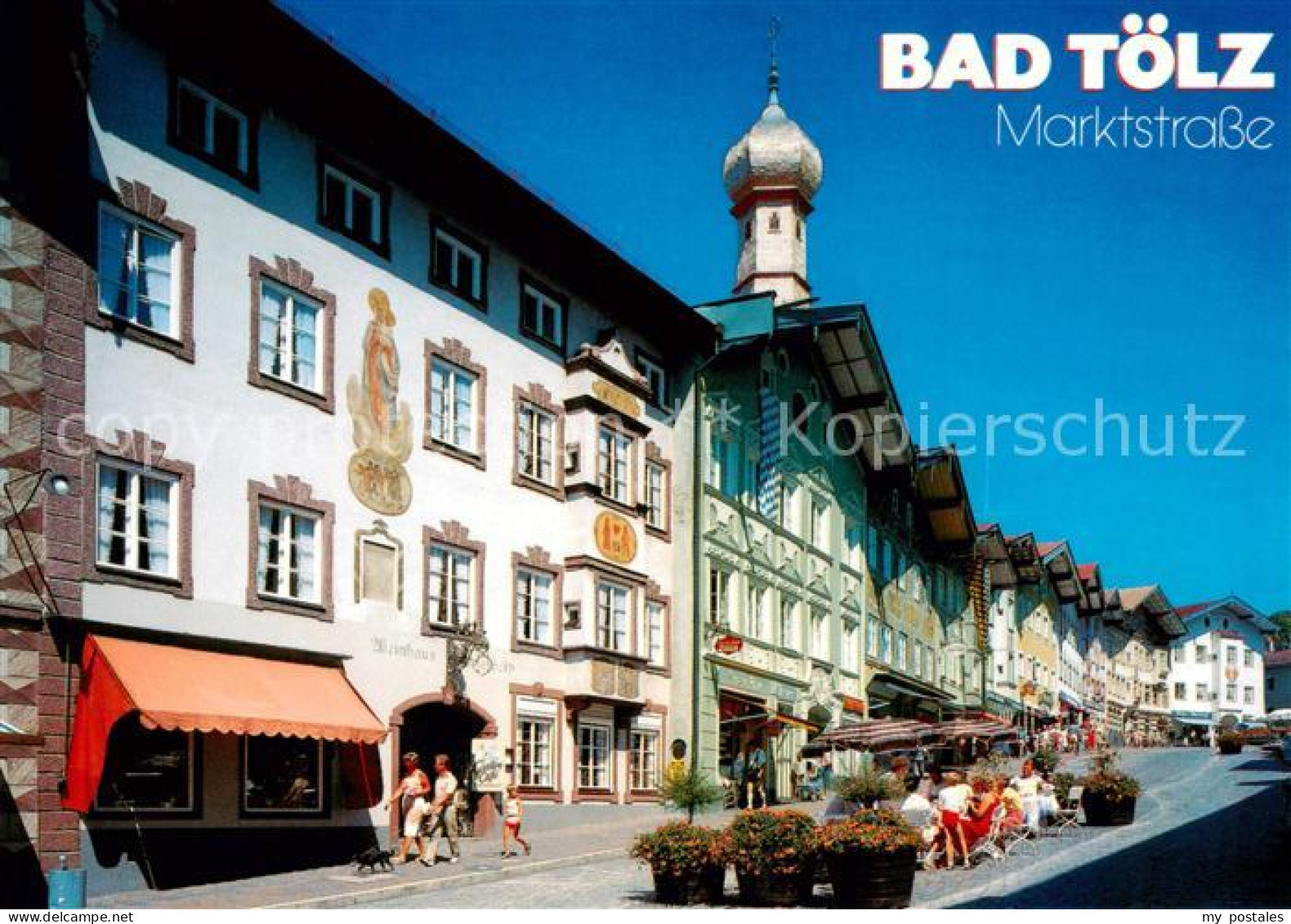 73789627 Bad Toelz Altstadt Mit Marktstrasse Bad Toelz - Bad Tölz