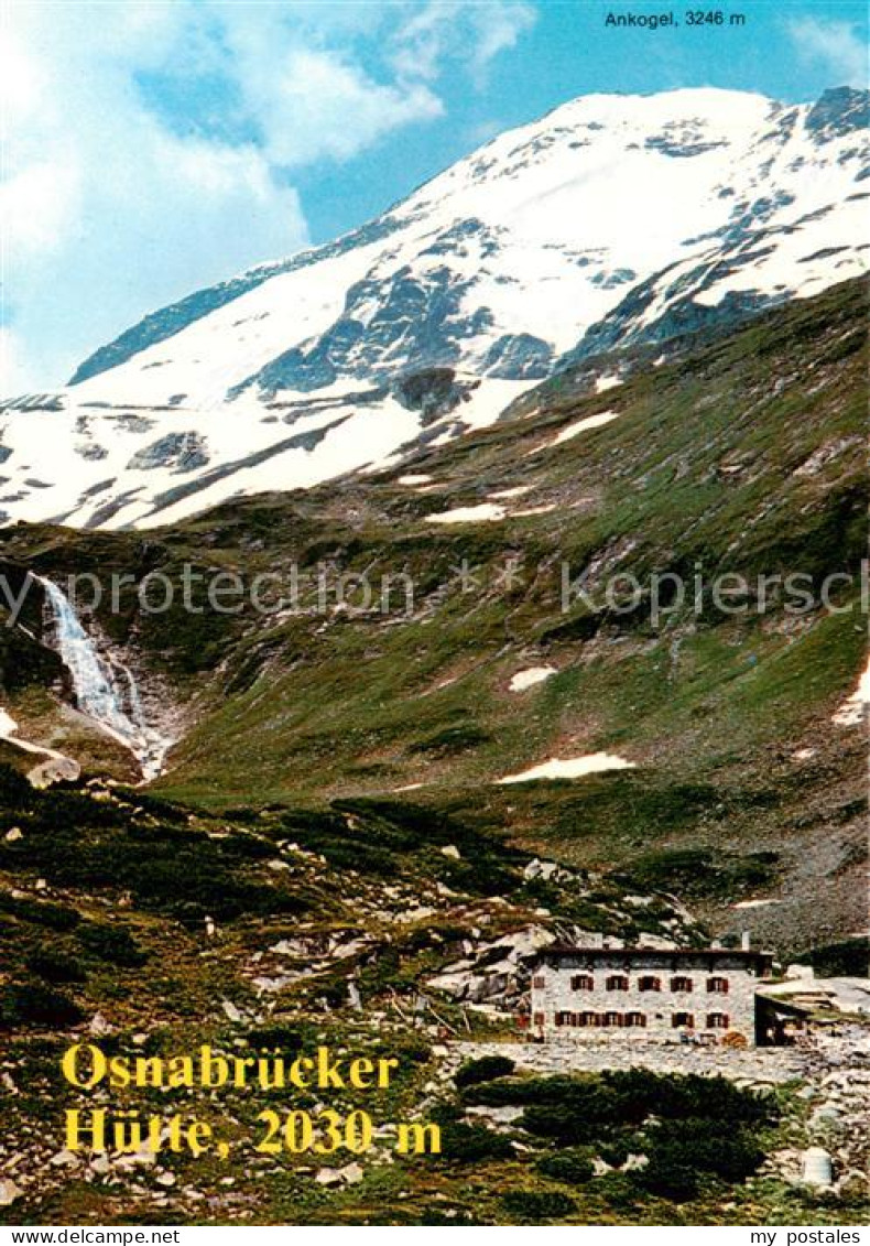 73789613 Malta Maltatal Kaernten AT Osnabruecker Huette Mit Ankogel  - Andere & Zonder Classificatie