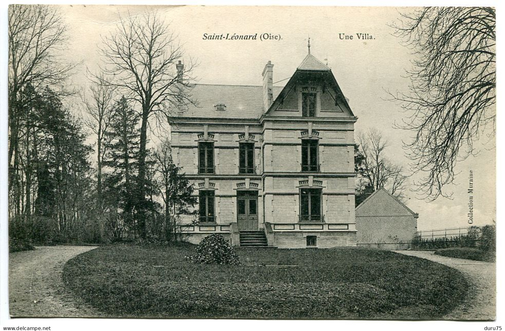 CPA 1905 - SAINT St LEONARD Une Villa ( Belle Maison Dans Un Parc ) Voyagé - Bon état * Collection Muraine - Autres & Non Classés