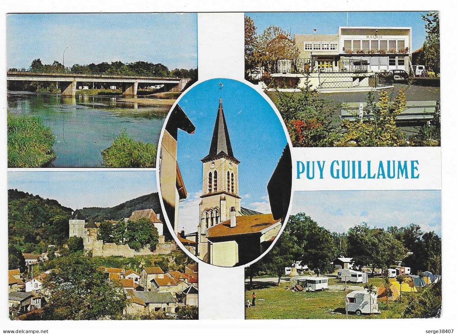 Puy Guillaume - 1989 - Centre Ville - Camping   # 10-23/30 - Andere & Zonder Classificatie