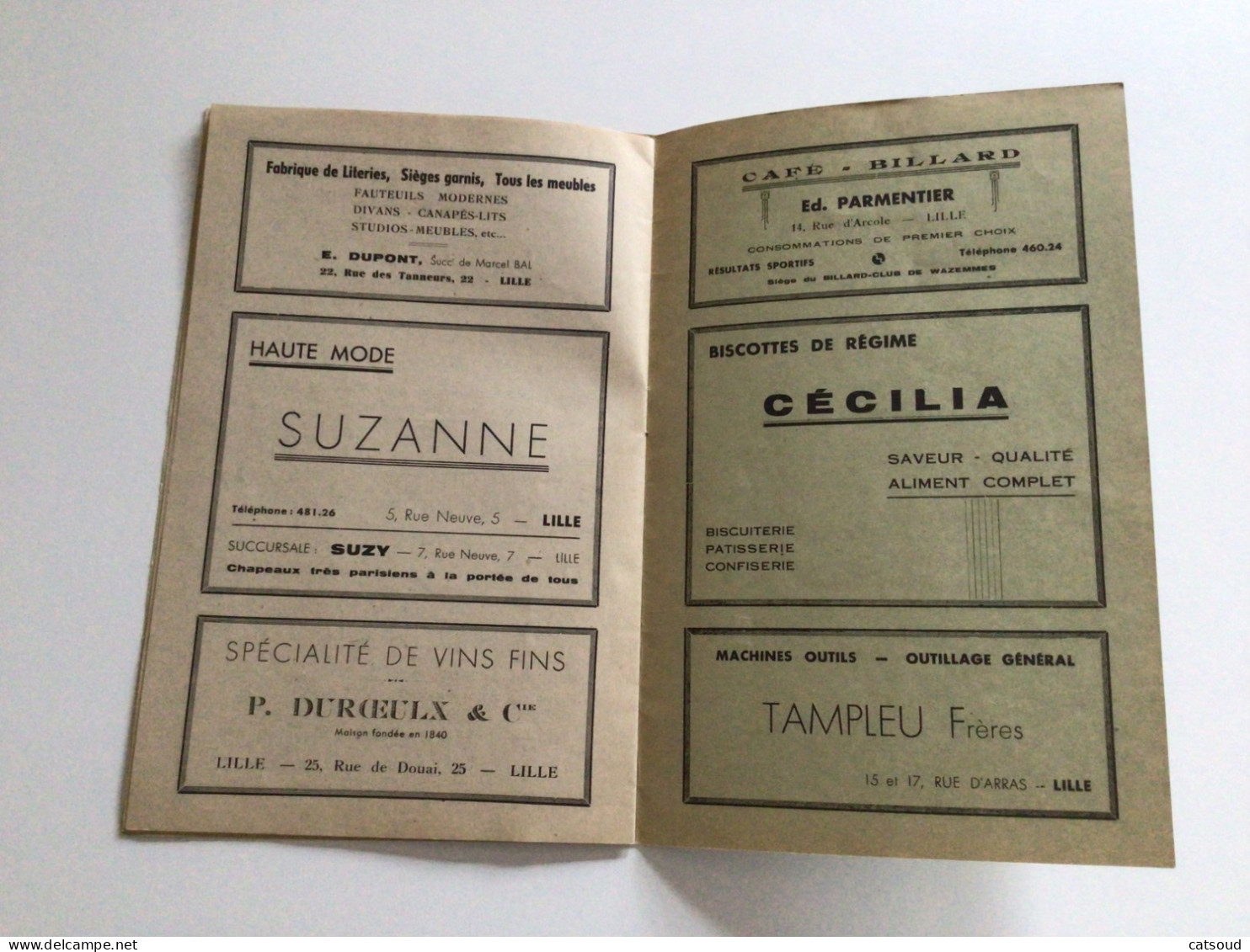 Ancien Programme De Théâtre (7 Juin 1945) Théâtre Sébastopol Lille Grand Gala - Programmes