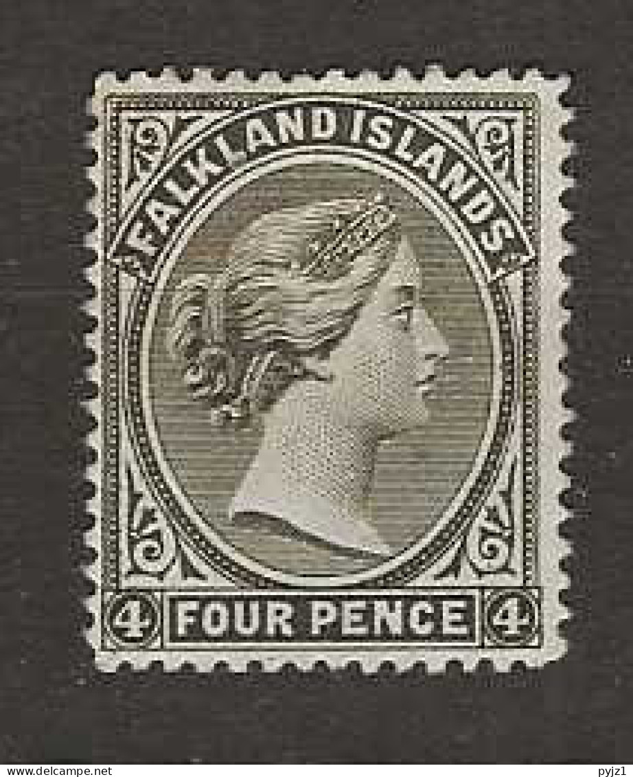 1882 MH Falkland Islands Mi  6 - Islas Malvinas