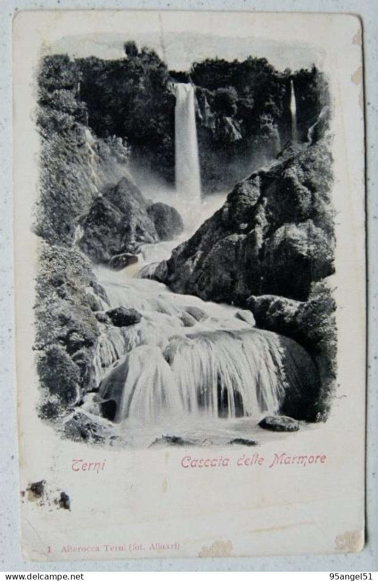 TERNI - CASCATA DELLE MARMORE - 1902 X GUARCINO - Terni