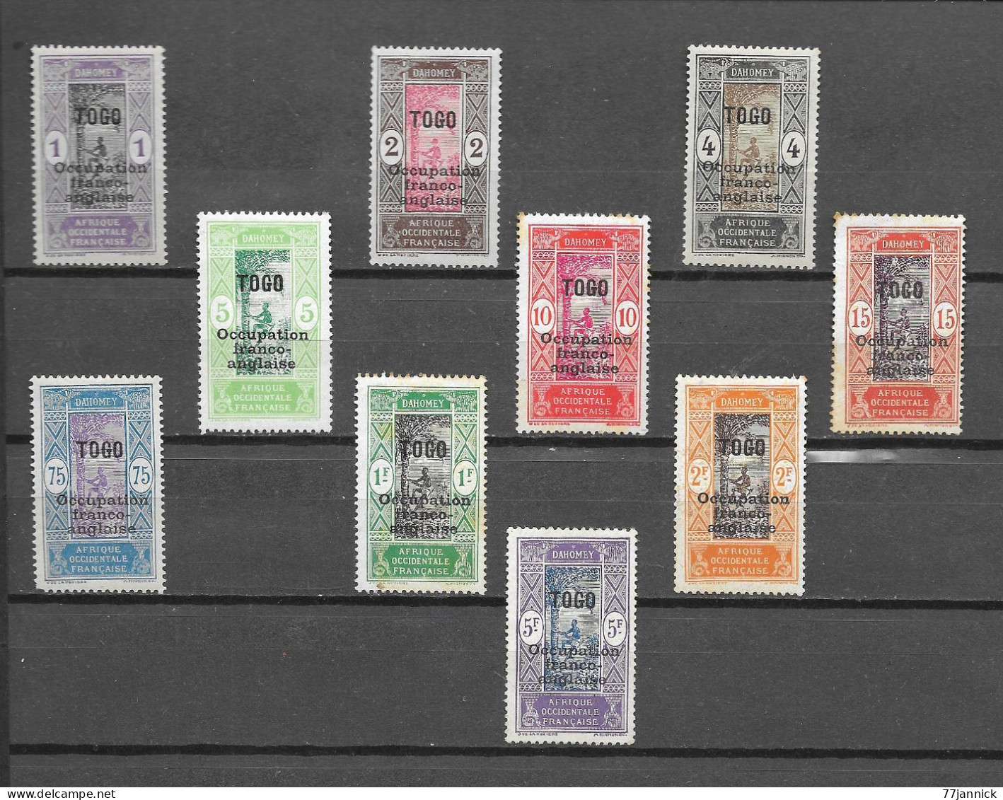 N° 84/85/86/87/88/89/97/98/99/100  NEUF** Et NEUF* - Unused Stamps