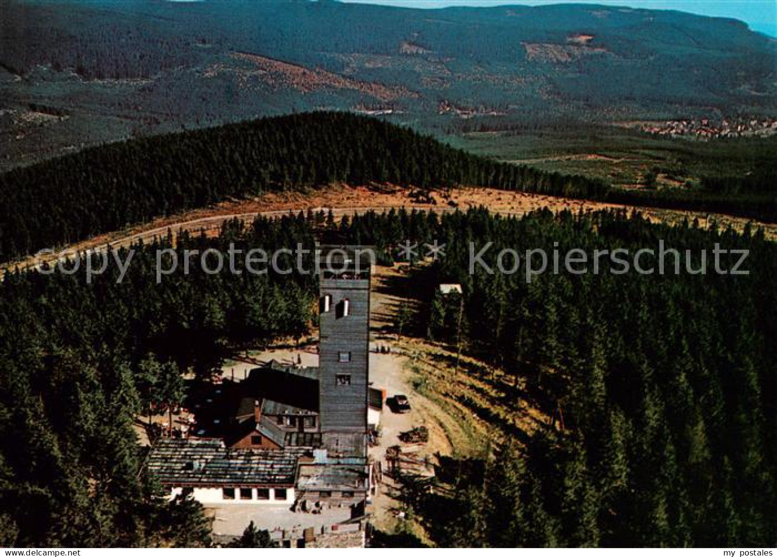 73789543 Braunlage Wurmbergschanze Mit Aussichtsturm Fliegeraufnahme Braunlage - Andere & Zonder Classificatie