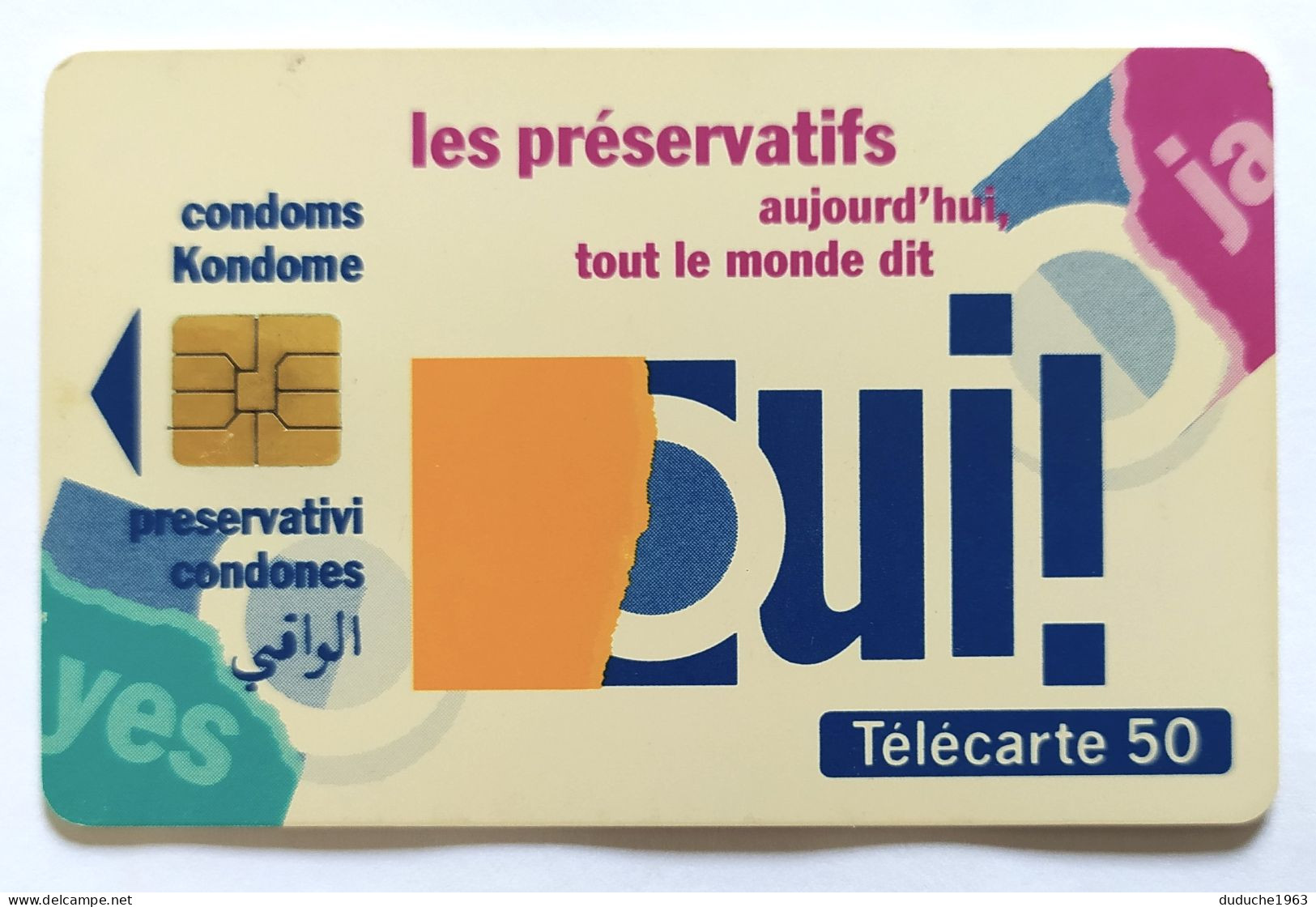 Télécarte France - Sida Info Service - Zonder Classificatie