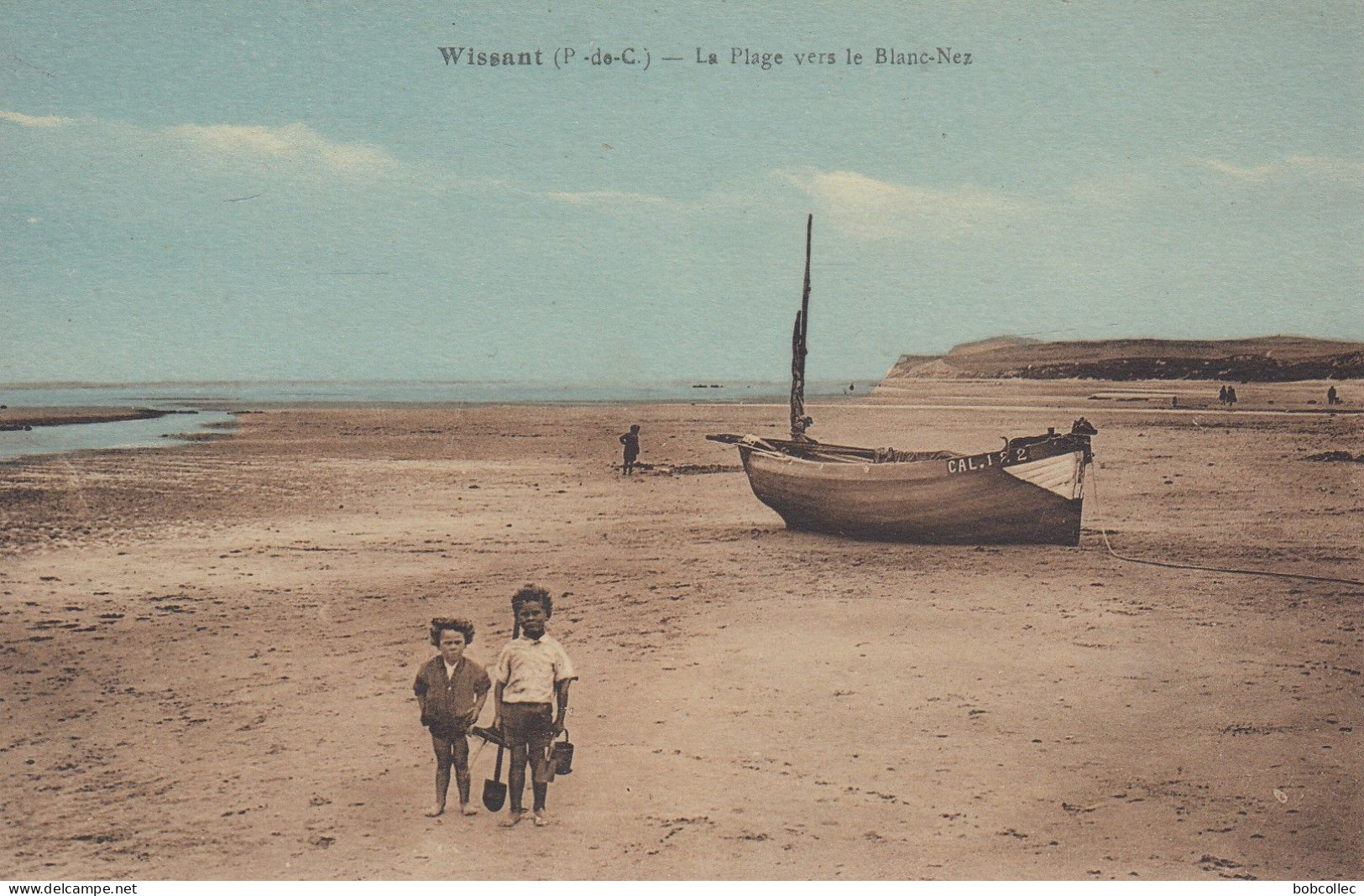 WISSANT (Pas-de-Calais): La Plage Vers Le Blanc-Nez - Enfants - Wissant