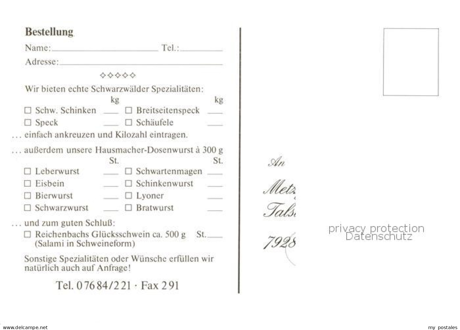 73789528 Glottertal Schwarzwald Metzgerei Reichenbach Bullenritt Rinderherde Wur - Glottertal