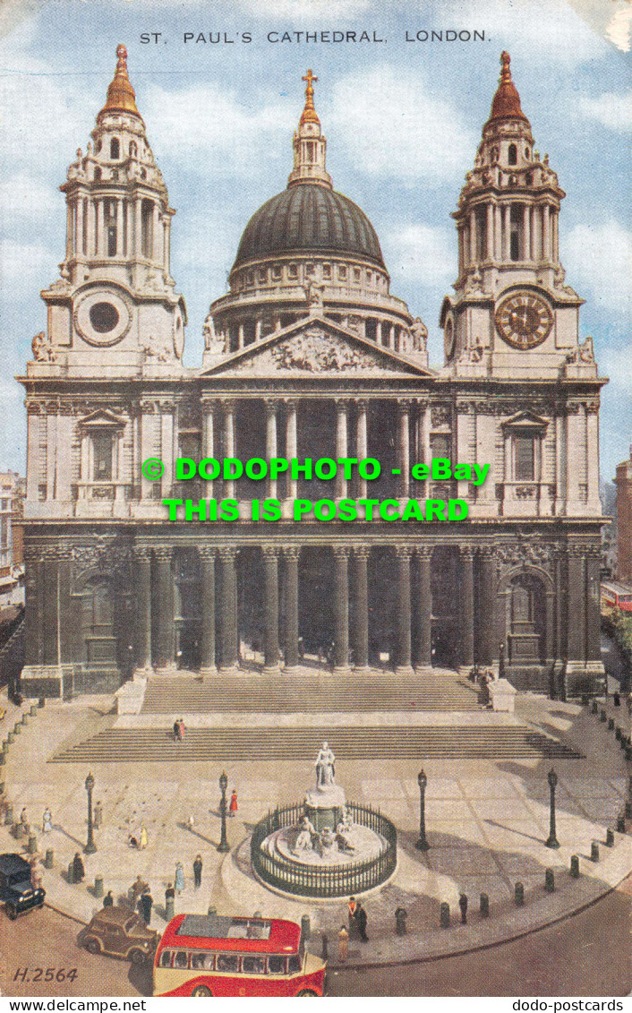 R529780 London. St. Paul Cathedral. Valentine. Valesque - Sonstige & Ohne Zuordnung