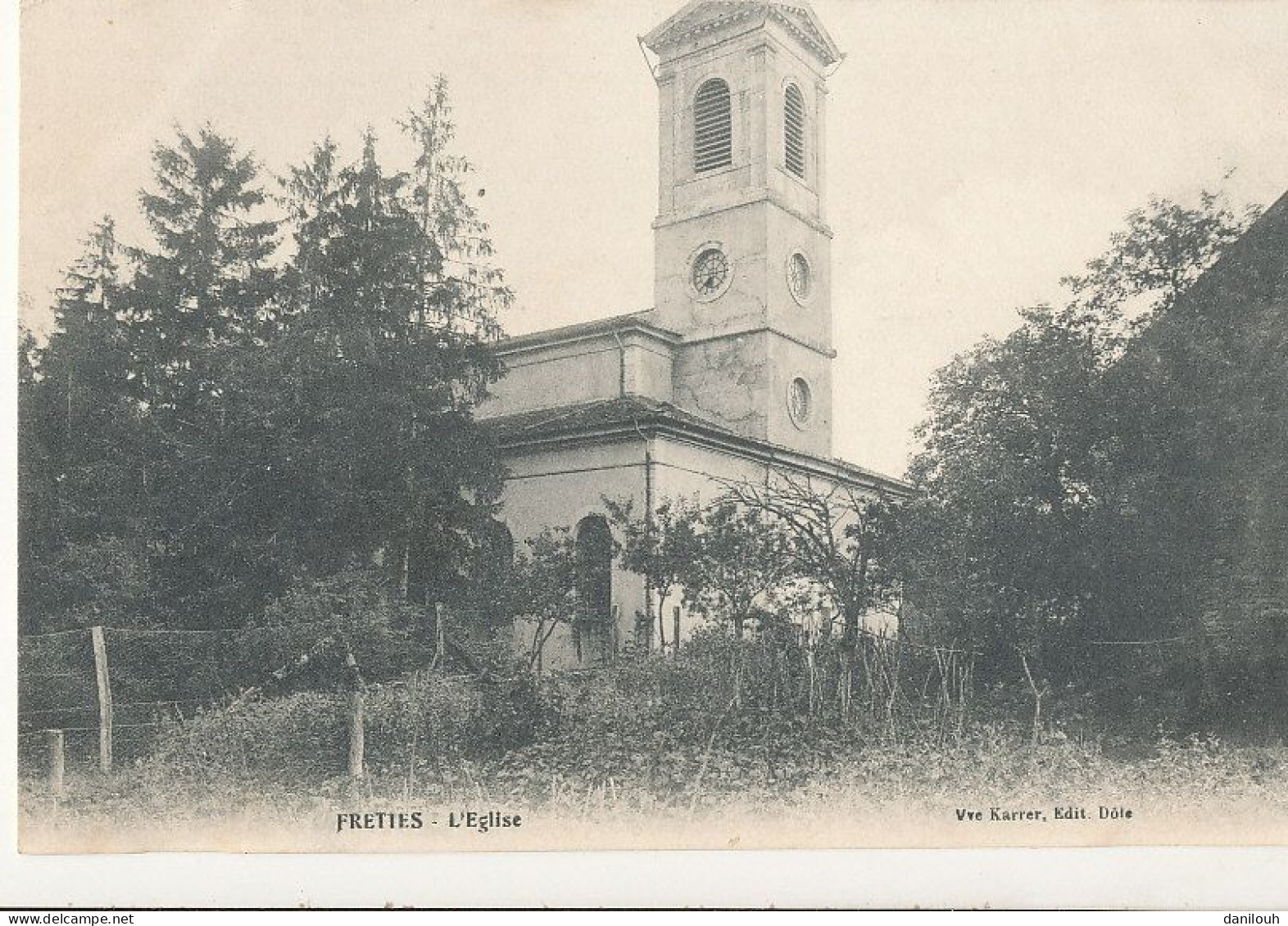 52 // FRETTES   L église  Edit Karrer - Autres & Non Classés