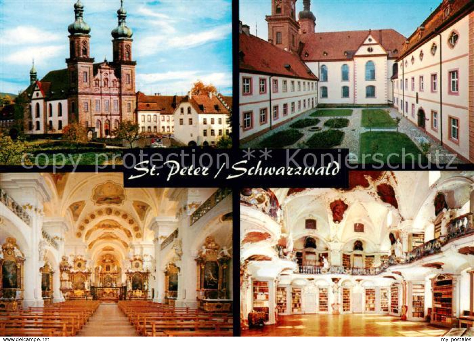 73789526 St Peter Schwarzwald Seminar Und Pfarrkirche Inneres Details St Peter S - St. Peter