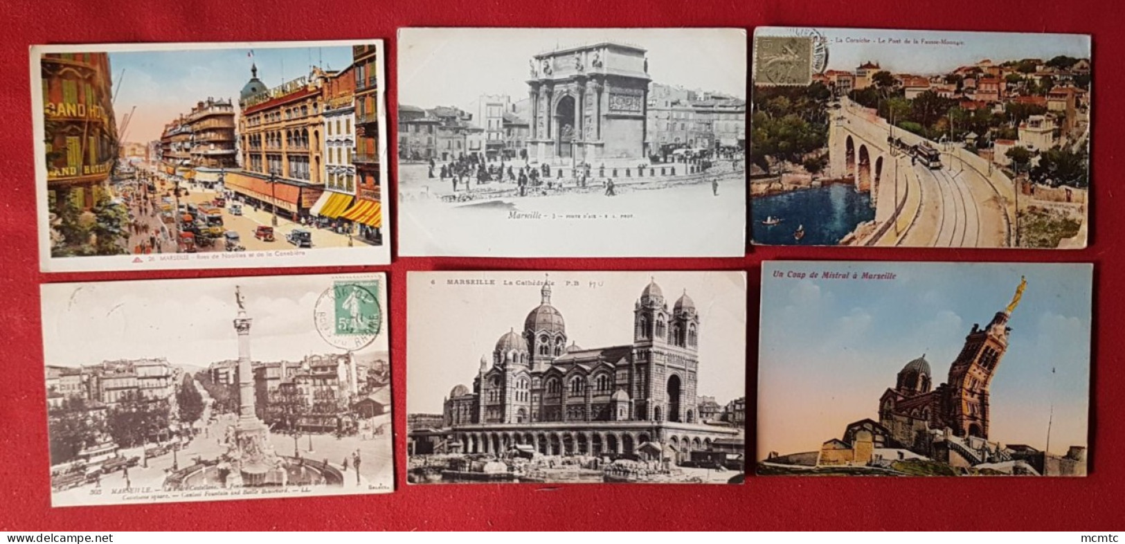 18 Cartes   -  Marseille  -( 13 -  Bouches-du-Rhône ) - Sin Clasificación