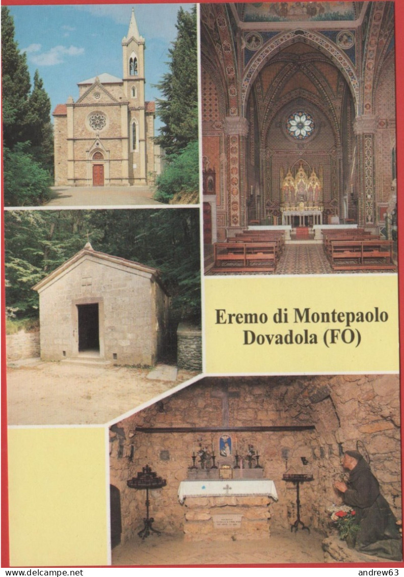ITALIA - ITALY - ITALIE - Dovadola - Santuario Eremo Di Montepaolo E La Grotta Del Santo - Not Used - Otros & Sin Clasificación
