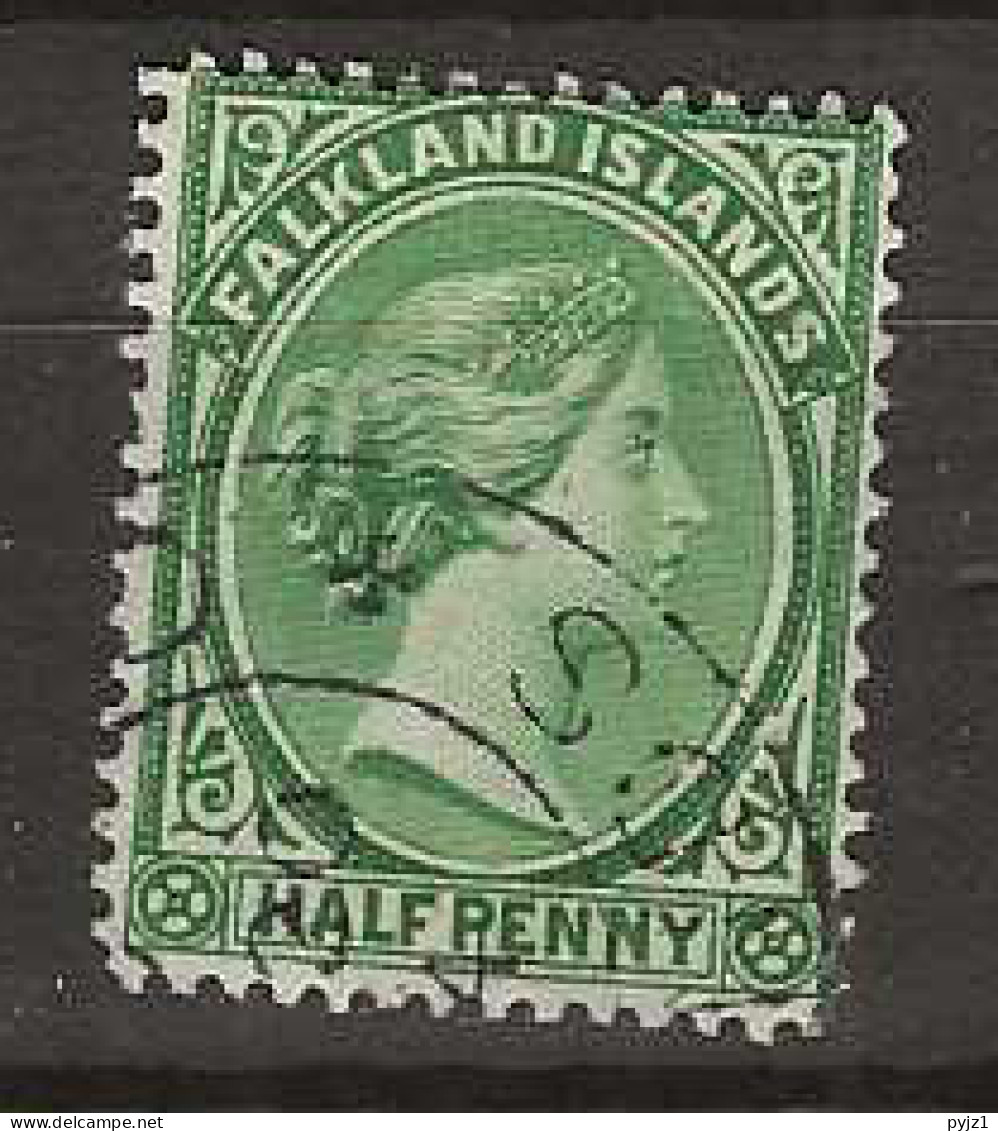 1891 USED Falkland Islands Mi  8 - Falkland Islands