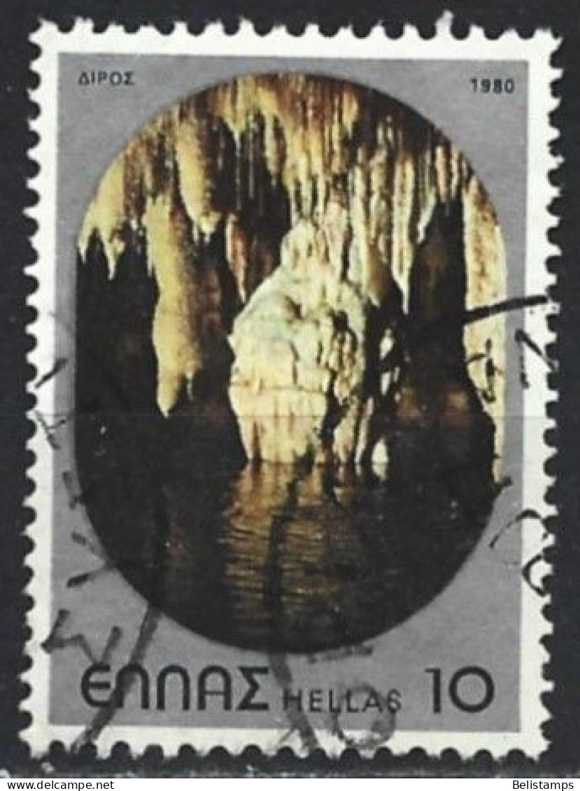 Greece 1980. Scott #1346 (U) Cave Of Dyros, Mani - Usados