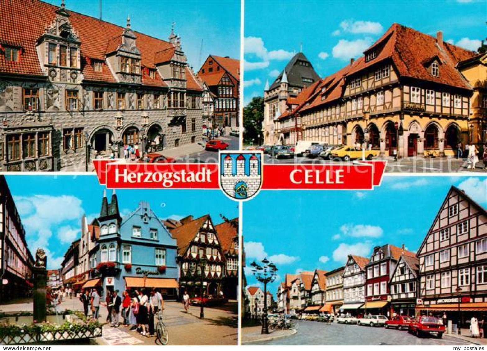 73789453 Celle Niedersachsen Teilansichten Fachwerkhaeuser Celle Niedersachsen - Celle