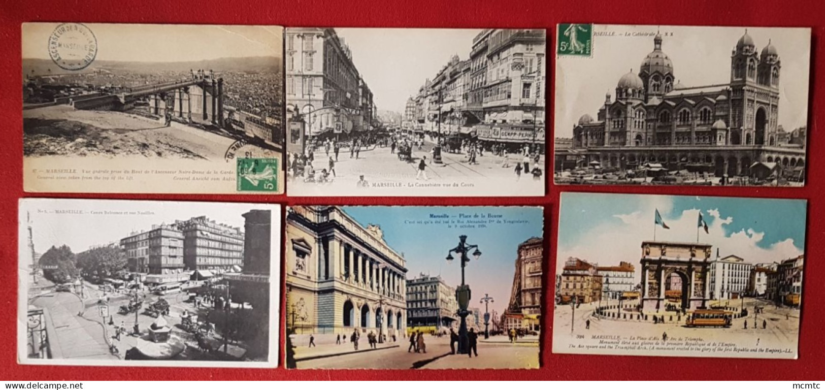 18  Cartes -  Marseille  -( 13 -  Bouches-du-Rhône ) - Zonder Classificatie