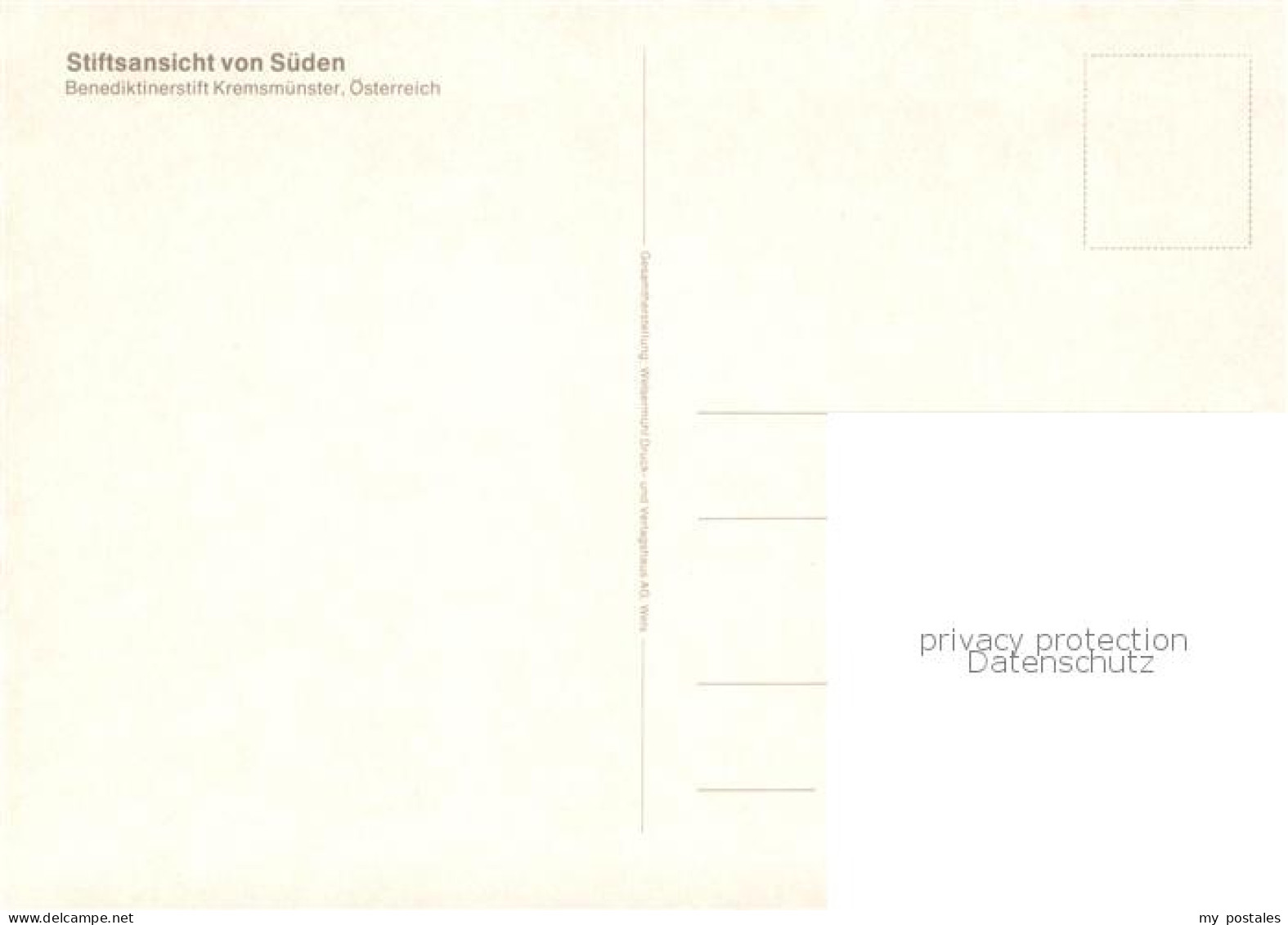 73789442 Kremsmuenster Benediktinerstift Kremsmuenster - Other & Unclassified