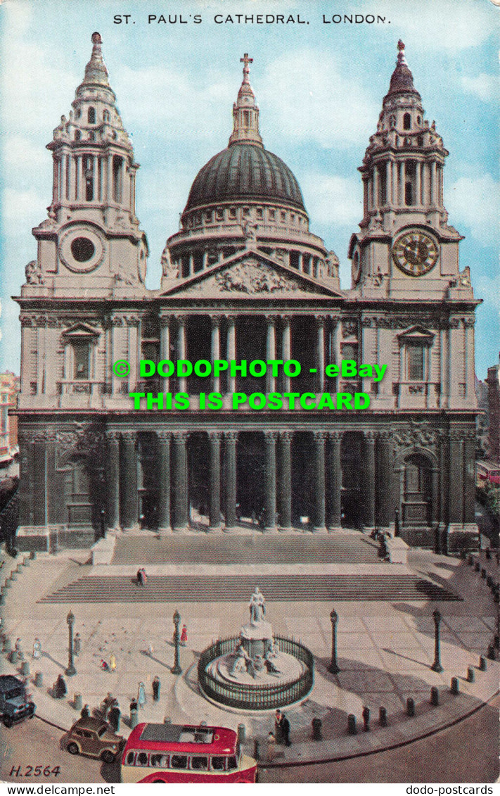 R529856 London. St. Paul Cathedral. Valentine. Valesque - Other & Unclassified