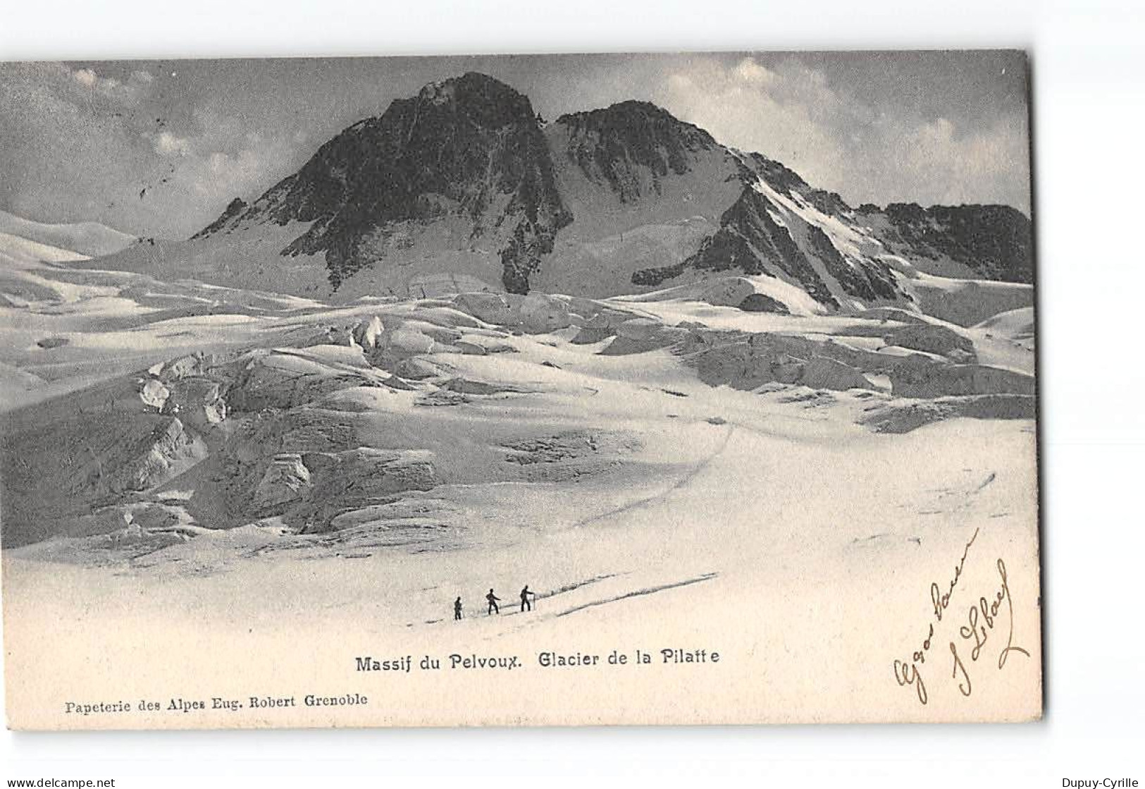 Massif Du Pelvoux - Glacier De La Pilatte - Très Bon état - Other & Unclassified