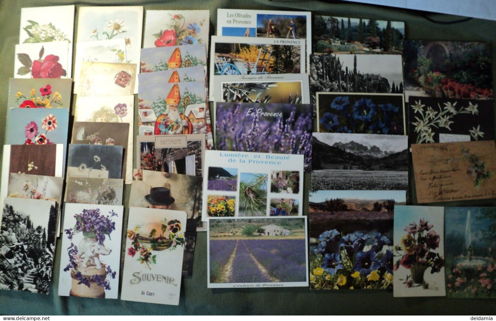 LOT DE 80 CARTES POSTALES FANTAISE. 1901 / 2006 - Colecciones Y Lotes