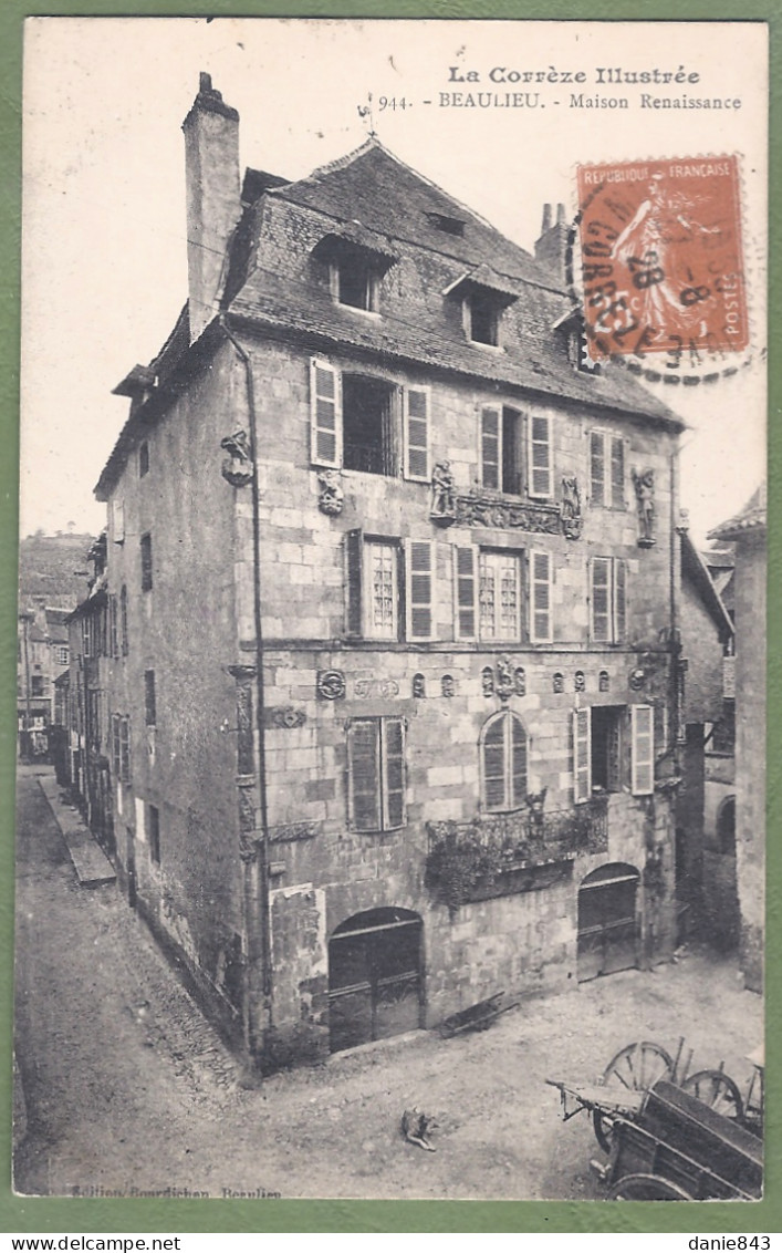 CPA - CORREZE - BEAULIEU - MAISON RENAISSANCE - Sonstige & Ohne Zuordnung