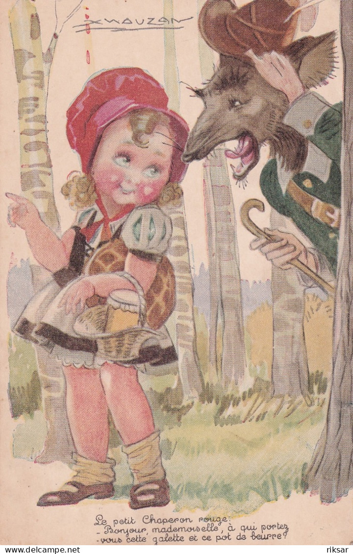 ILLUSTRATEUR(MAUZAN) ENFANT(LE PETIT CHAPERON ROUGE) - Mauzan, L.A.