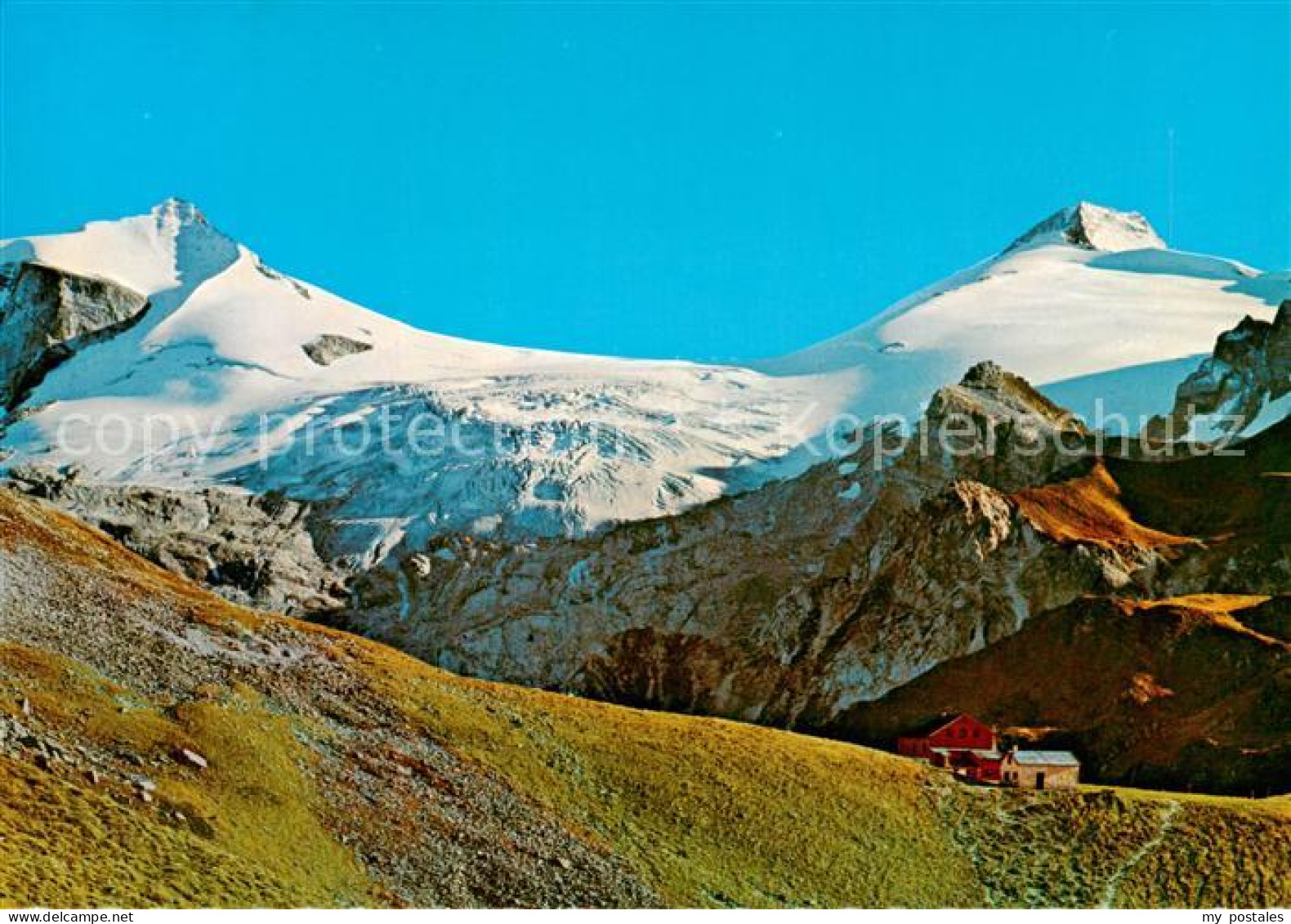 73789377 Tuxerjochhaus 2340m Tirol AT Aussenansicht M. Gefrorener Wand U. Olpere - Other & Unclassified