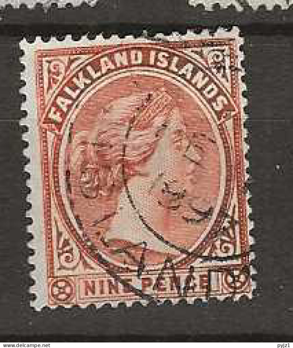 1891 USED Falkland Islands Mi 13 - Falkland