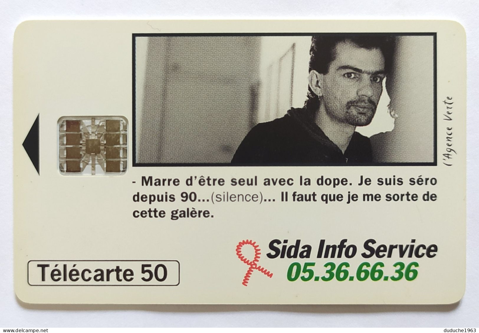 Télécarte France - Sida Info Service - Sin Clasificación