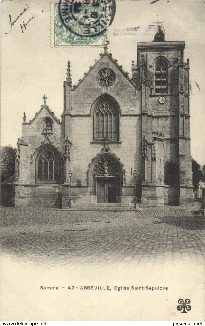 ABBEVILLE - EGLISE SAINT SEPULCRE - Abbeville