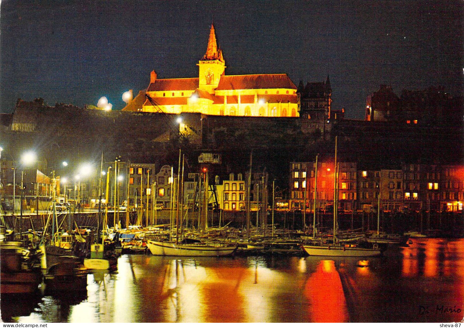 50 - Granville - Le Port, La Nuit - Granville