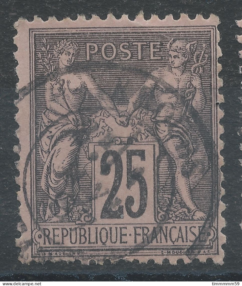 Lot N°82824   N°97, Oblitéré Cachet à Date De KROUBS "CONSTANTINE", Indice Du GC 21 - 1876-1898 Sage (Type II)