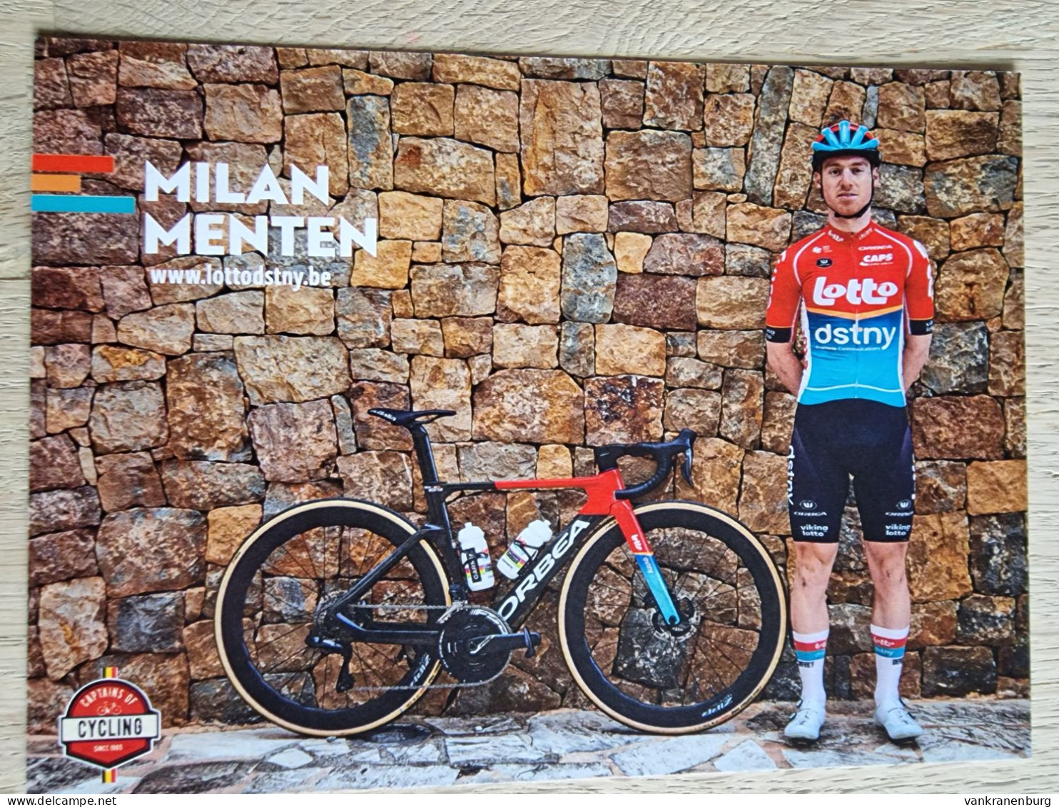 Card Milan Menten - Team Lotto Dstny - 2024 - Belgium - Cycling - Cyclisme - Ciclismo - Wielrennen - Cycling