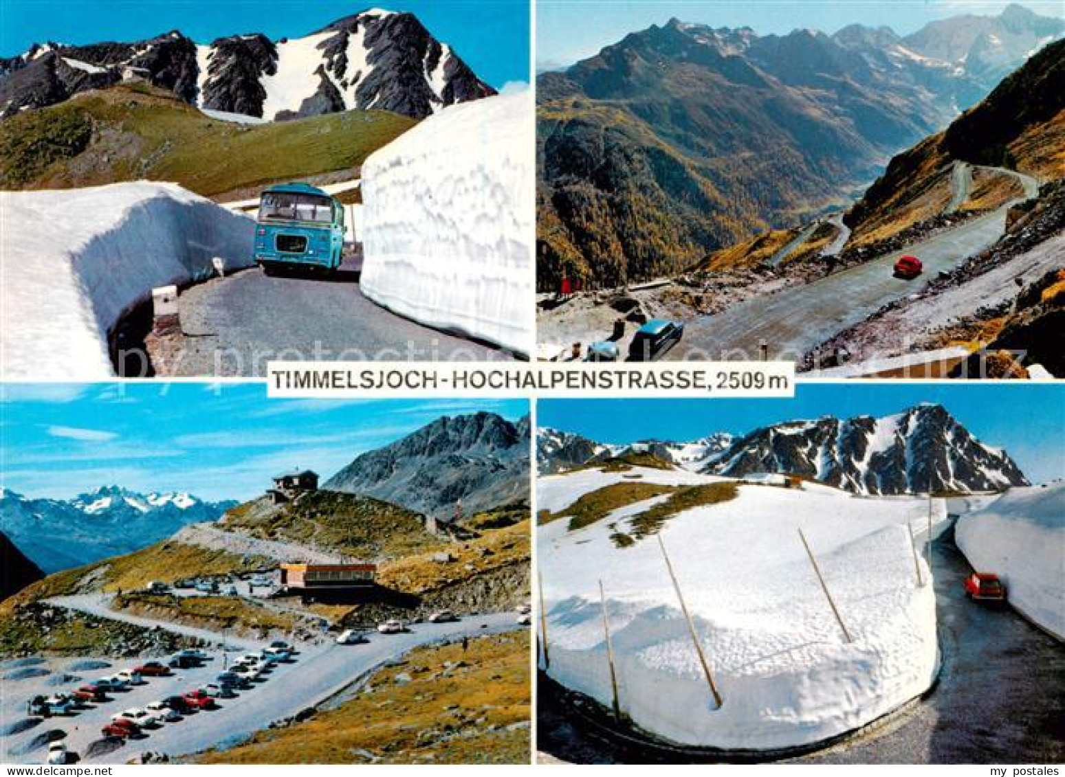 73789300 Timmelsjoch 2509m Obergurgl Soelden Oetztal Tirol Timmelsjoch - Hochalp - Altri & Non Classificati