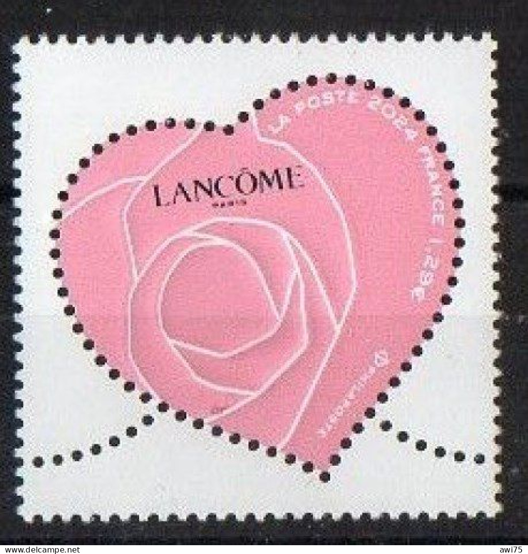 "Saint Valentin - Coeur Lancôme" 2024 Gommé - Ungebraucht
