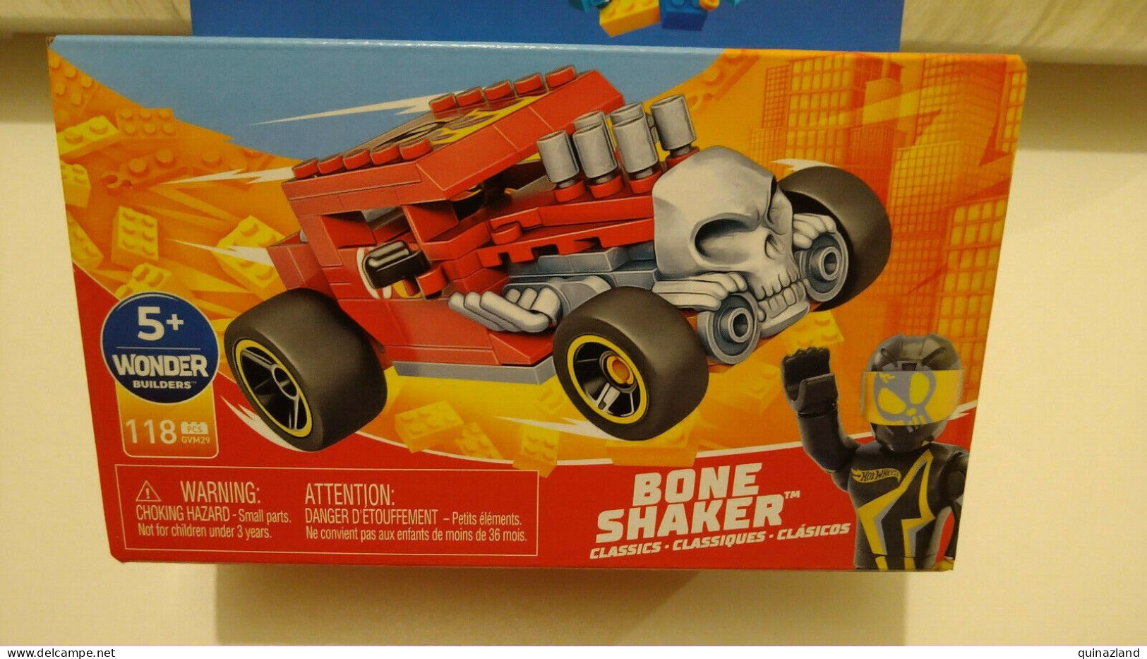 Hot Wheels Mega Construx Bonne Shaker 118 Pièces 16,5 X 17cm (cart) - Autres & Non Classés