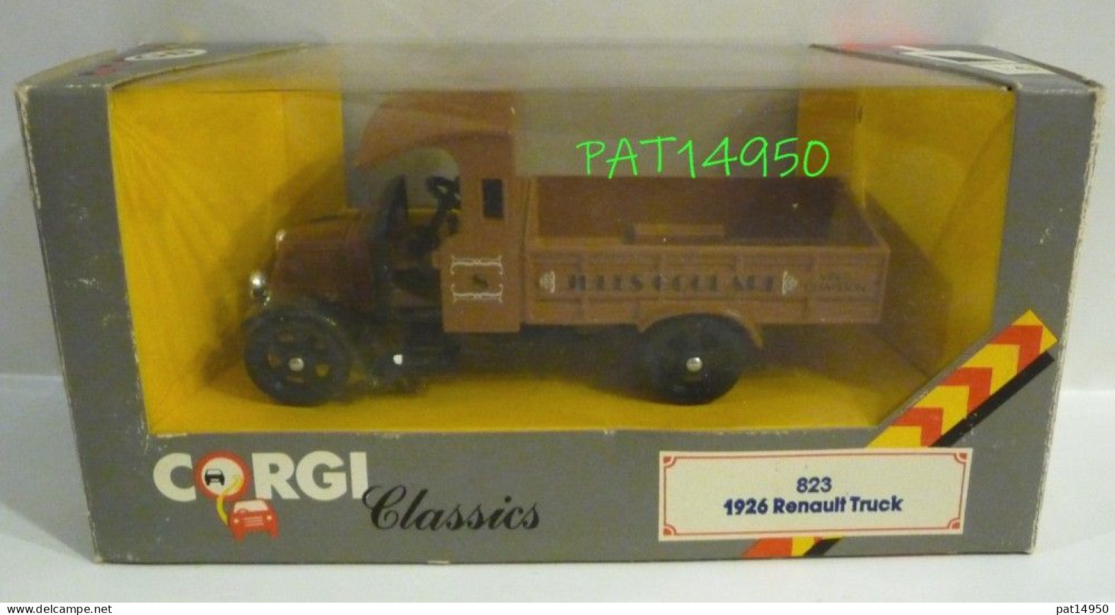 PAT14950 RENAULT TRUCK 1926 JULES GOULARD VIN & CHARBON Marque CORGI CLASSICS - Corgi Toys
