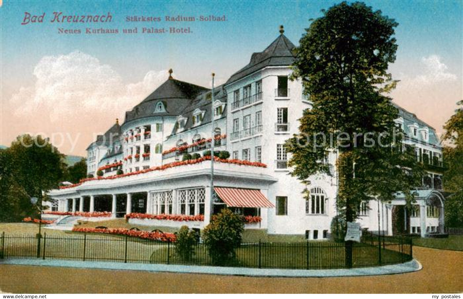 73789240 Bad Kreuznach Kurhaus U. Palast Hotel Aussenansicht Bad Kreuznach - Bad Kreuznach